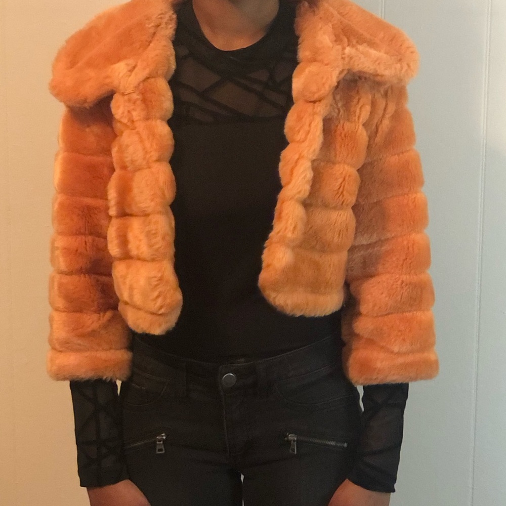 Crop Faux Fur